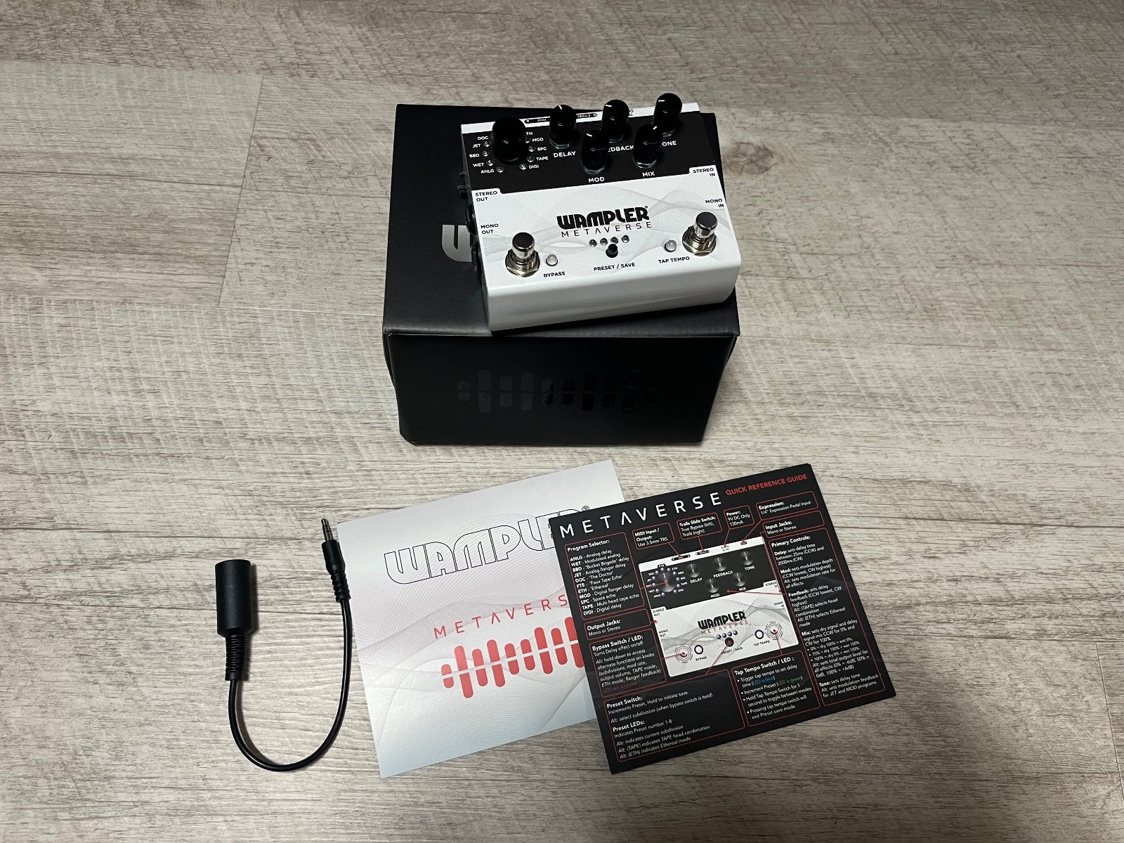 Used Wampler Metaverse Multi-Delay Guitar Effects Pedal Guitar Effects Pedal