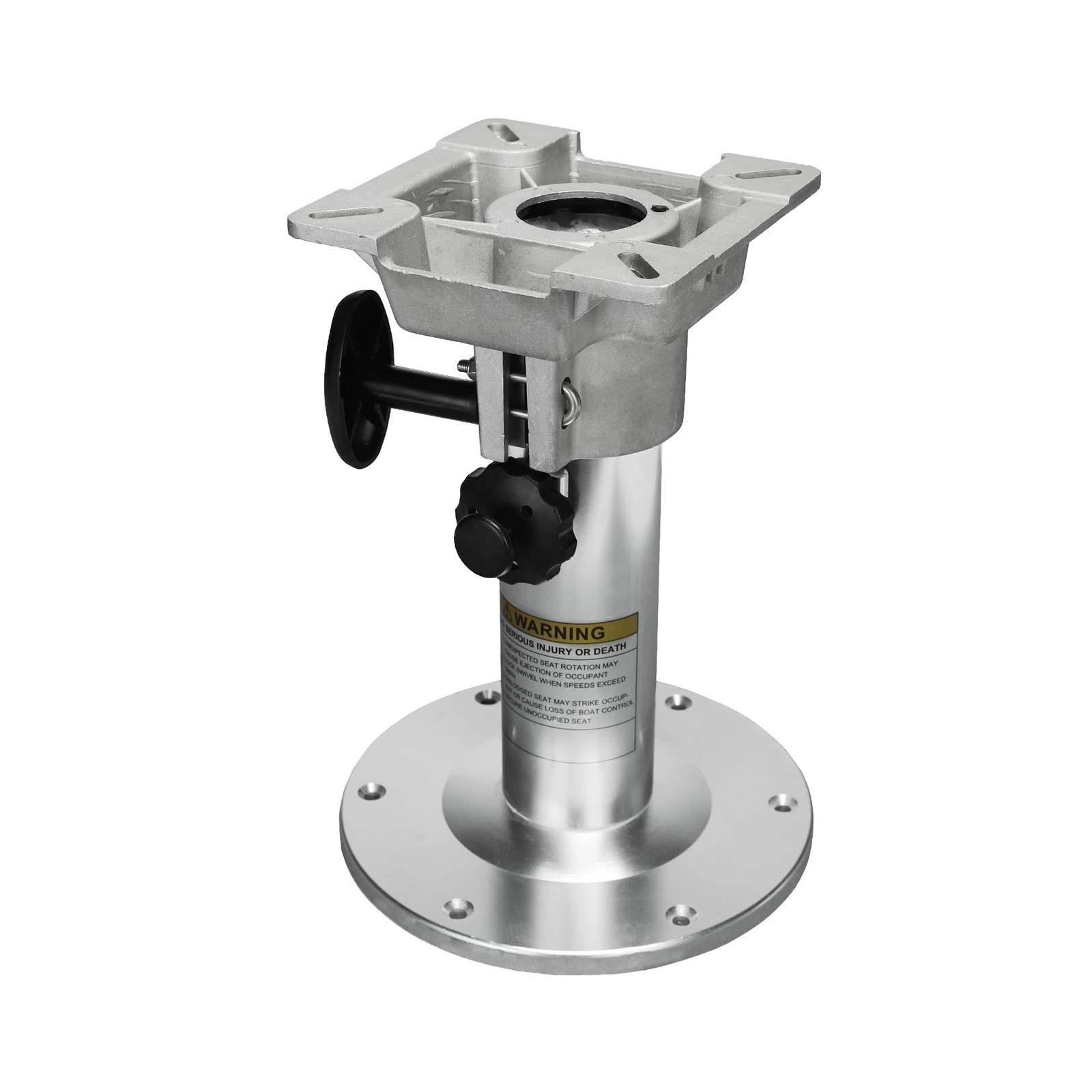 ONHI Adjustable Aluminum Boat Seat Pedestal 13-19 Inch Height, Locking Design...