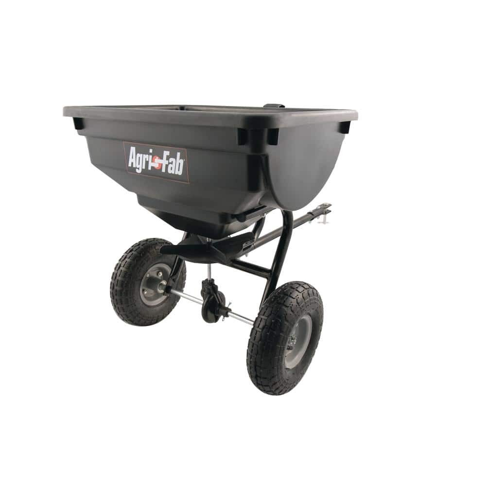 Agri-Fab 85 lb. Tow Behind Spreader Polyethylene Tow Behind Spreader 14 H in.