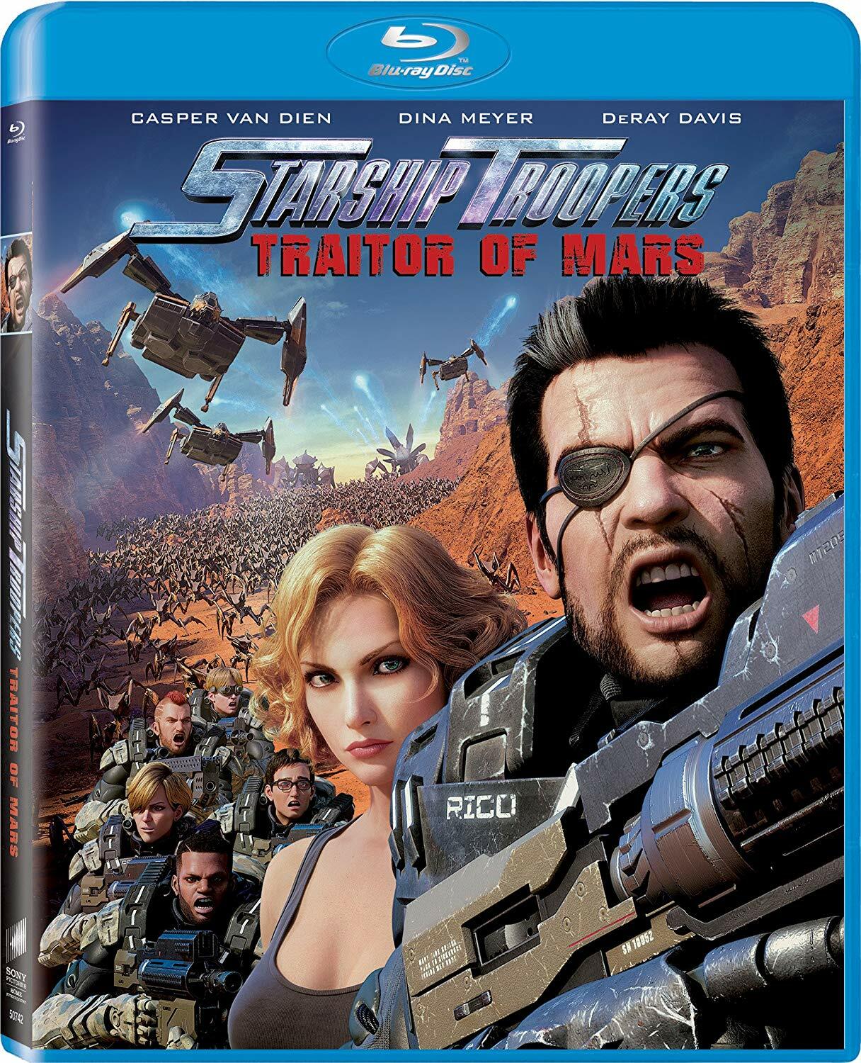 Starship Troopers: Traitors Of Mars (Blu-ray) NEW Factory Sealed, Free Shipping