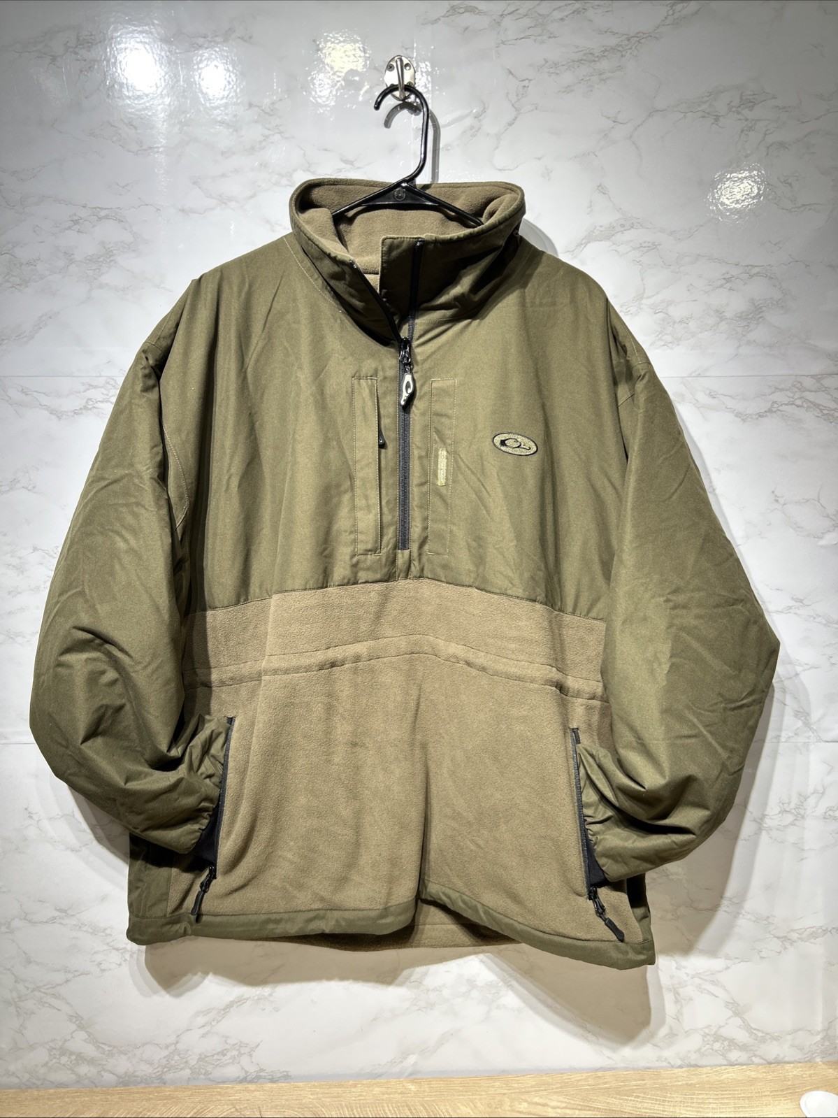 Drake Waterfowl Original MST Eqwader Plus 1/4 Zip Men Jacket DW4320 Sz XL New