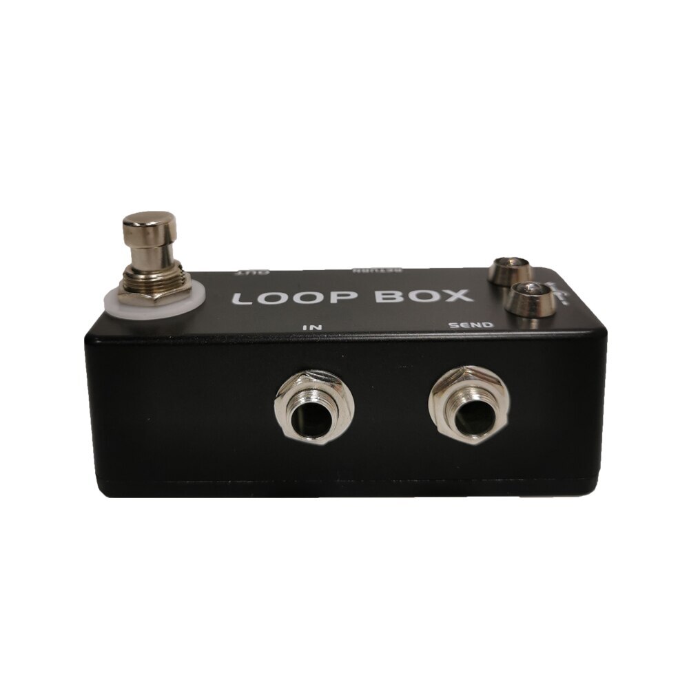 True Bypass Guitar Mini Loop Box Guitar Effect Pedal Switcher Channel Selection