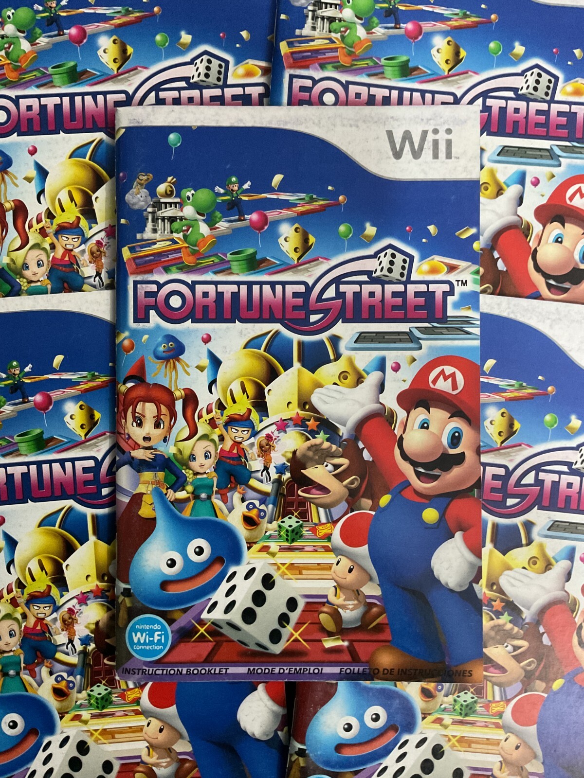 Fortune Street Nintendo Wii Instruction Manual Only