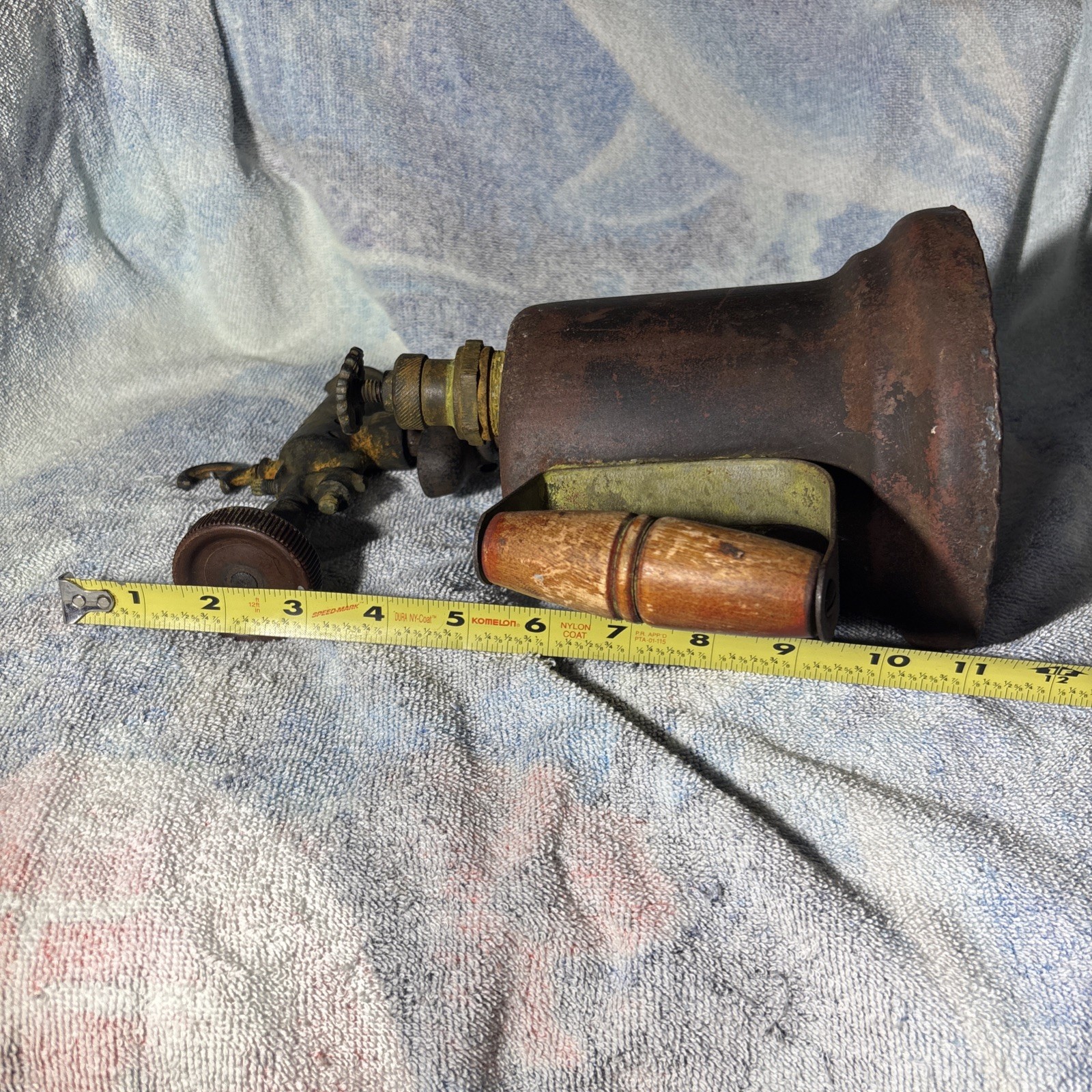 Antique Gasoline Blowtorch, Model 200 - Rustic Industrial Decor