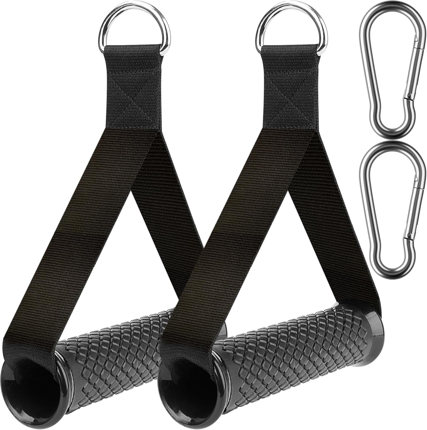 Professional Heavy Duty Exercise Handles with Non-Slip Comfort Grips