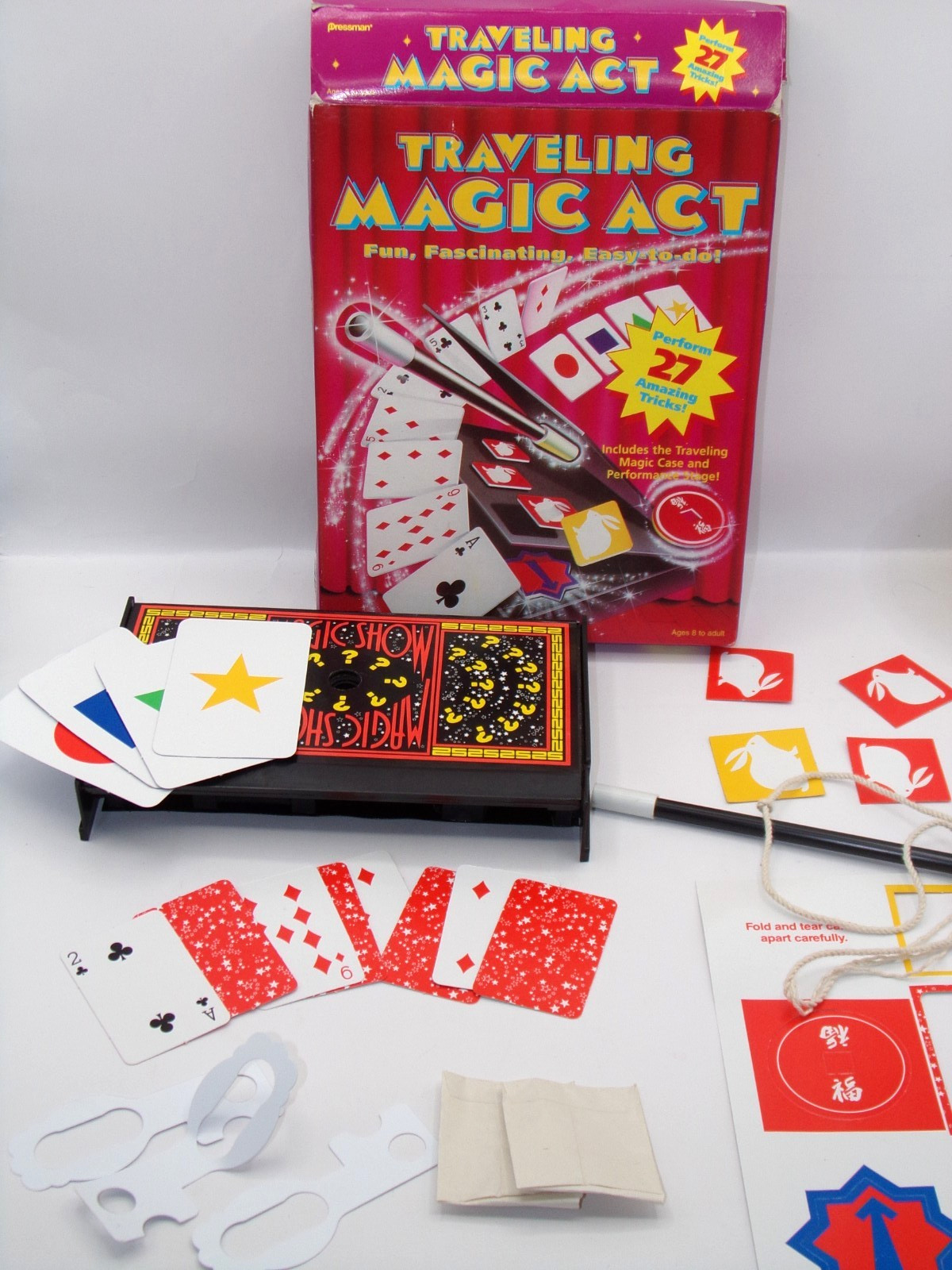 Pressman Magic Act Set #810 Complete Vintage Rare 1988