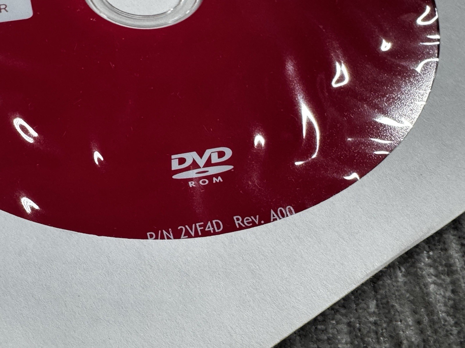 Dell Precision M4800 drivers DVD p/n 2VF4D resource media Software Disc