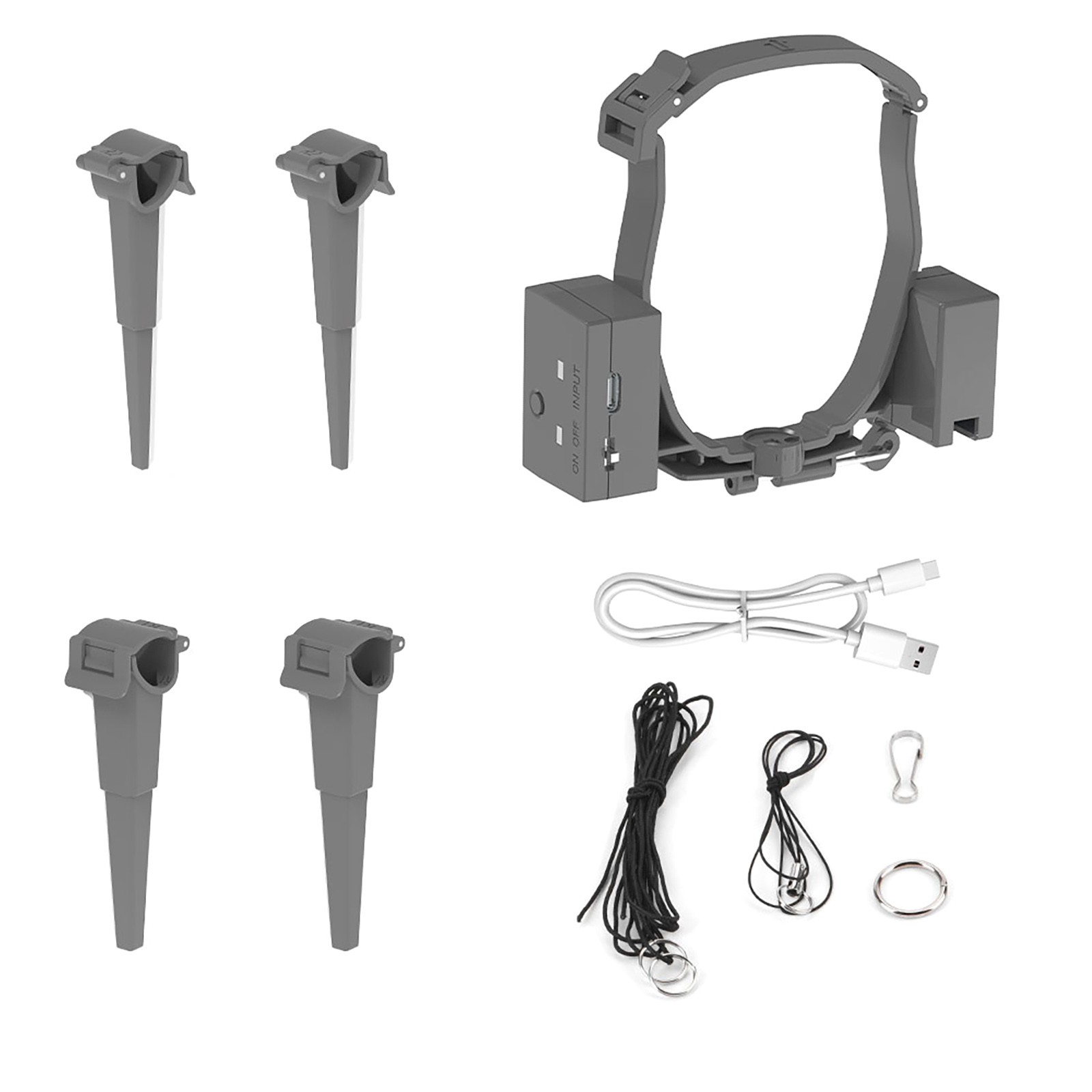 For DJI Mavic 4 Pro Airdrop System w/Color Matched Stand & Quick Installation