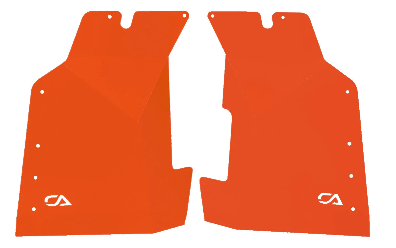 Inner Fender Liner Guards Shields for Can-Am Maverick X3 (CANAM RED) 2017+