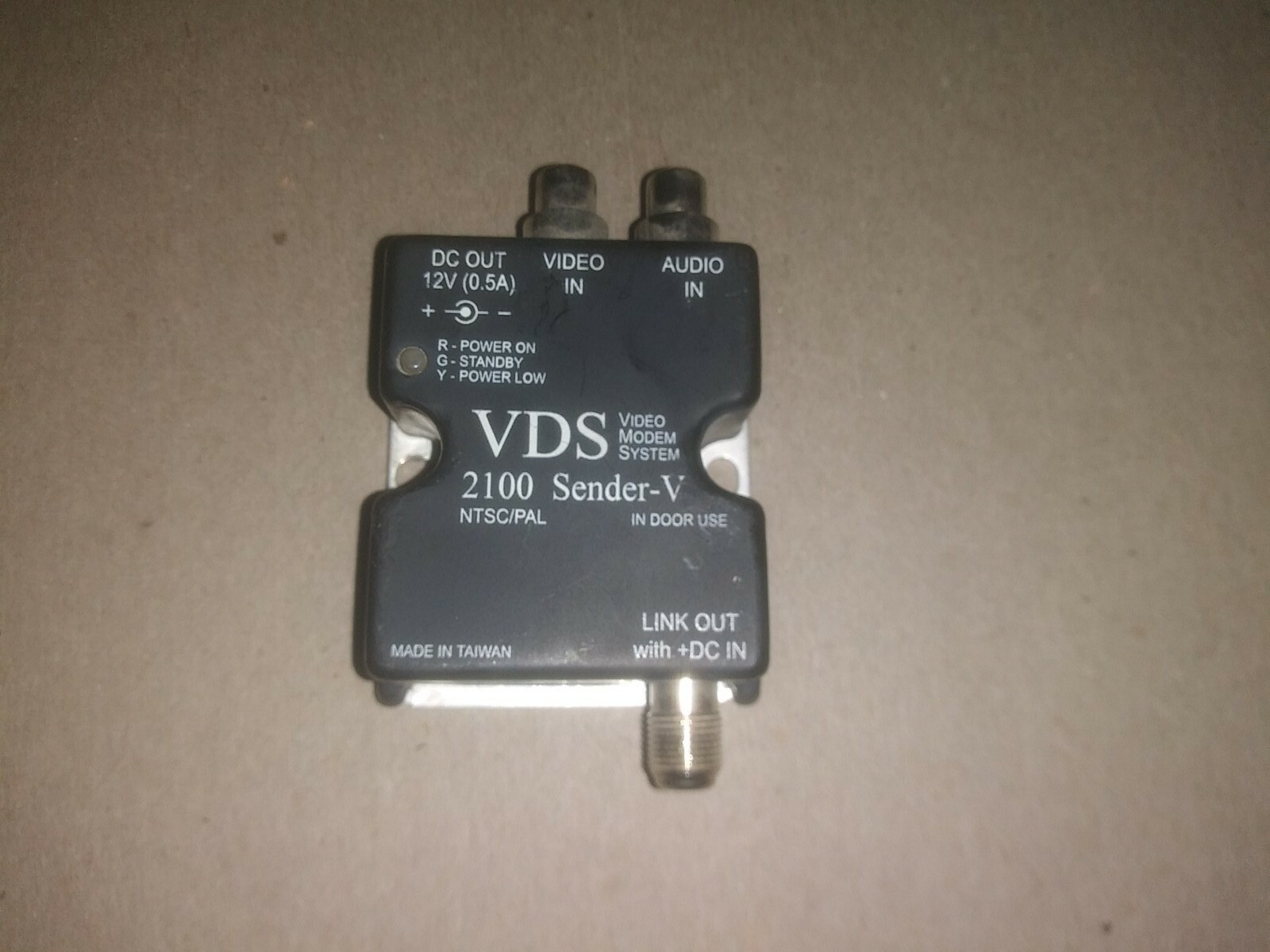 VDS2100  Sender- V  Video Modem System  Preowned Good Condition