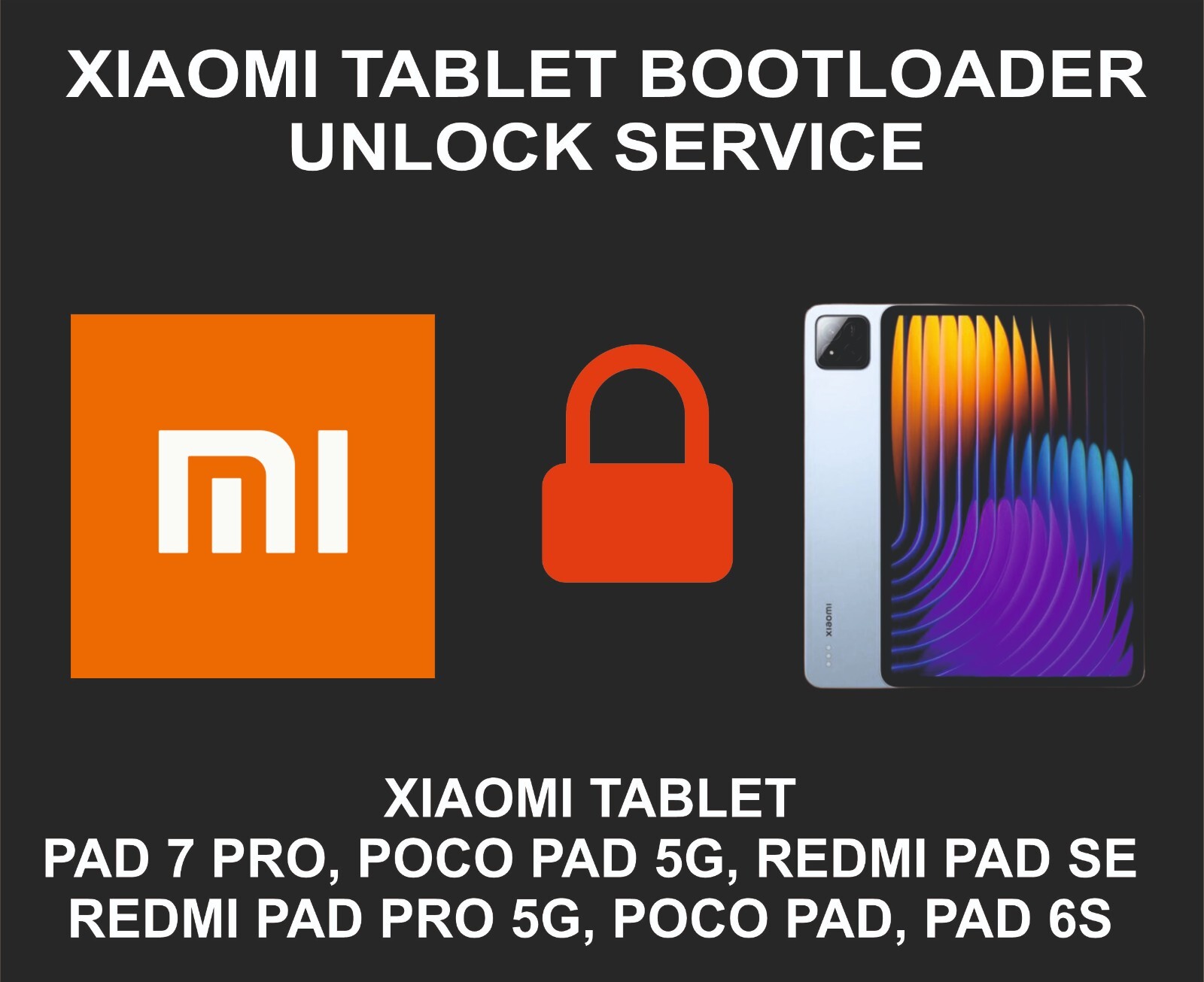 Xiaomi Tablet Bootloader Unlock, Hyper OS, Miui, All Models Supported