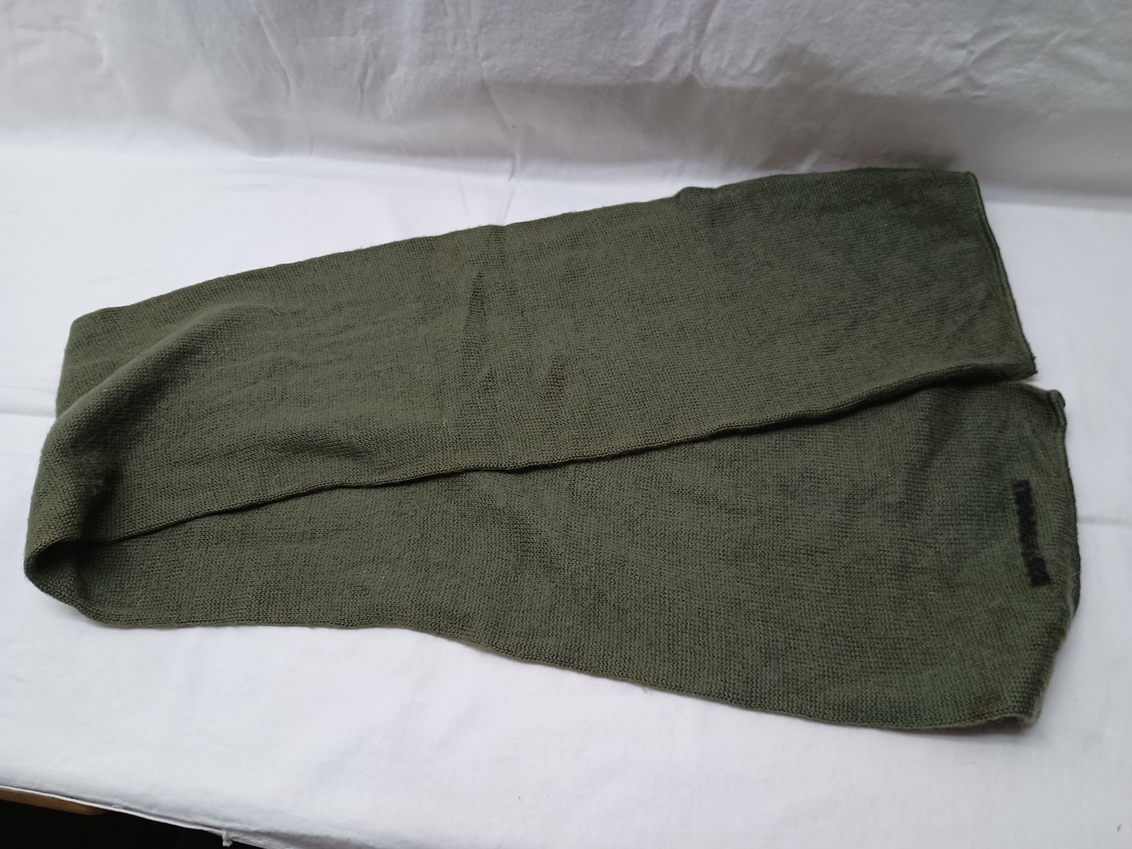 US Military OG 208 ARMY USGI Scarf Neckwear 100% Wool Tube Style OD Green