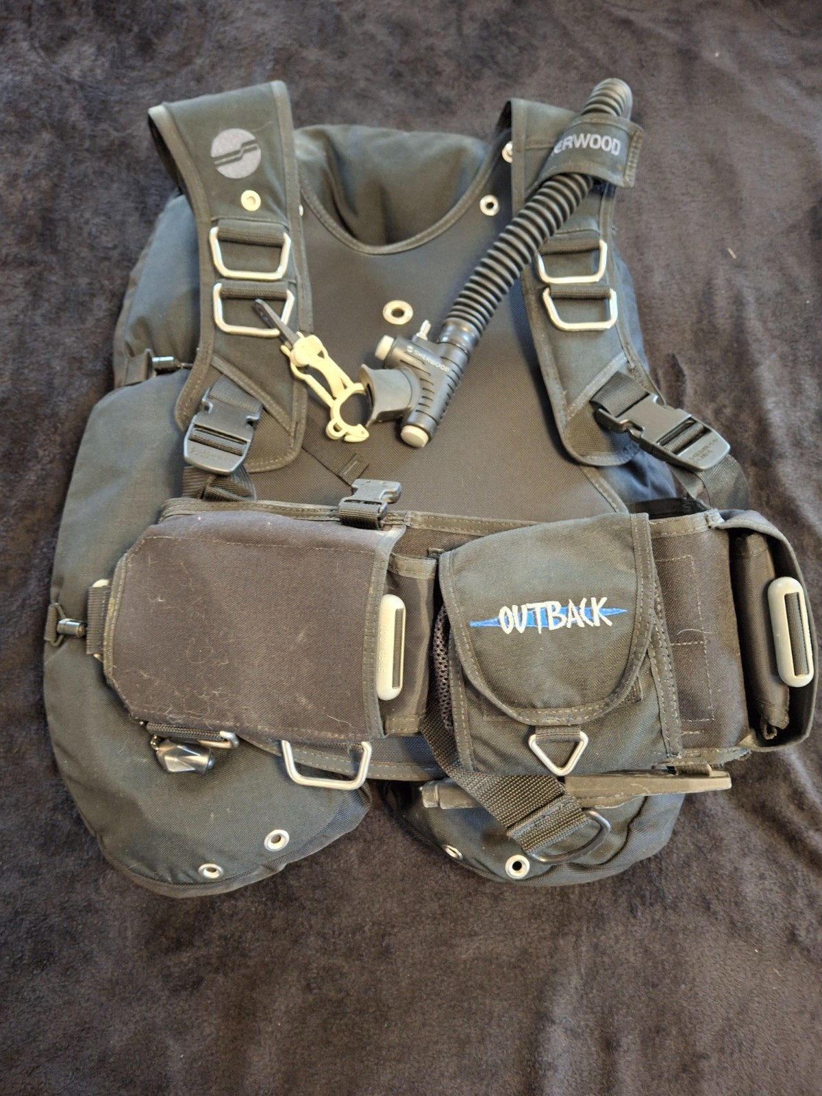 Sherwood Outback BC and plastic backpack