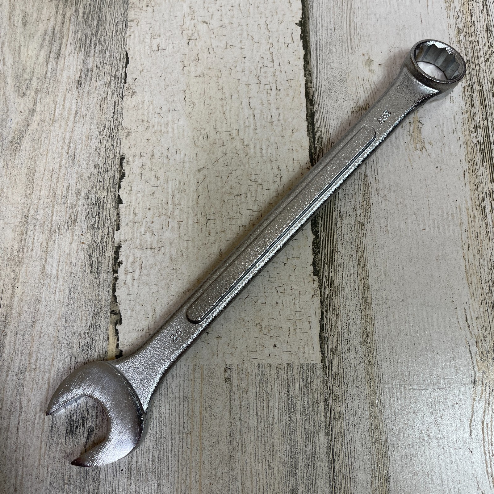 KAL USA 7/8" Combination Wrench Pro 12 Pt SAE 11" Long Satin Finish Hand Tool