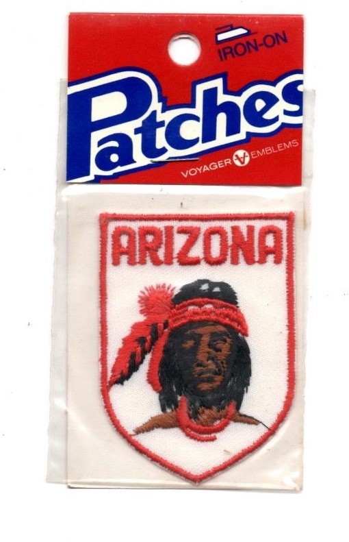 Arizona Native Voyager Travel Souvenir Patch - Brand New - Vintage, Free Ship!!