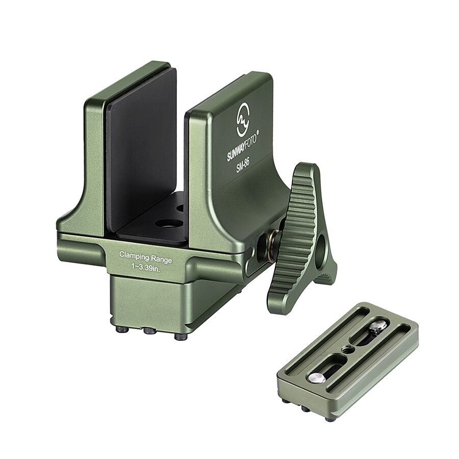Sunwayfoto Hunting Tripod Rifles Gun Rest Shooting Mount to Arca Clamp Adapter