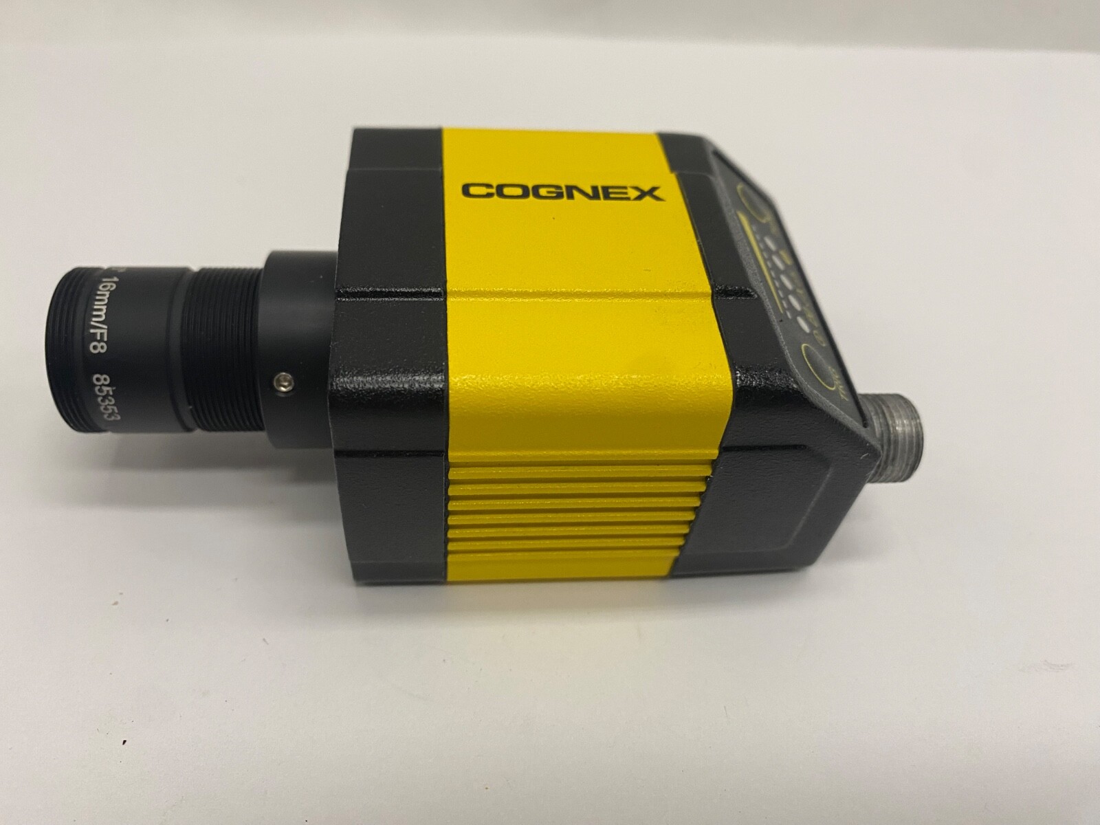 Cognex bar code camera DM303X 821-0095-3R with Edmund Optics lens 16mm/F8 85353