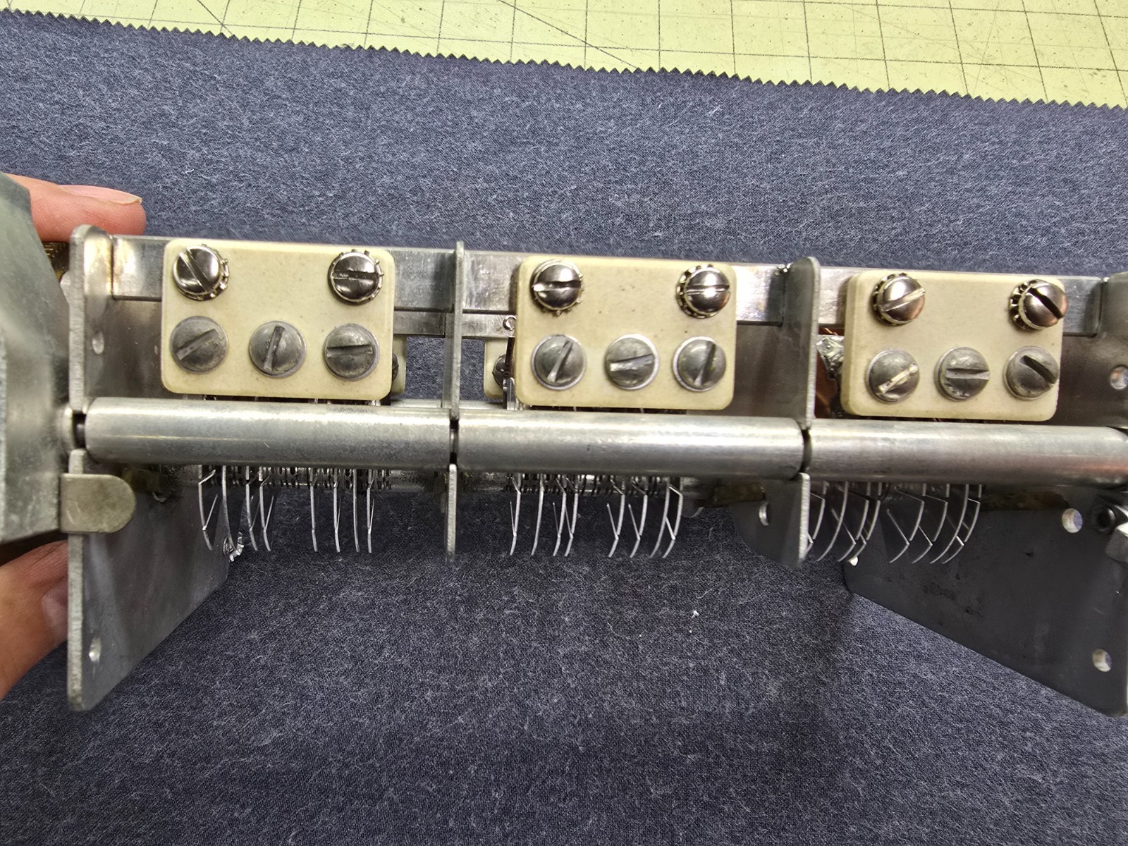 Hammarlund HQ - 180 Ham Radio Receiver Part - Band Spread Variable Capacitor