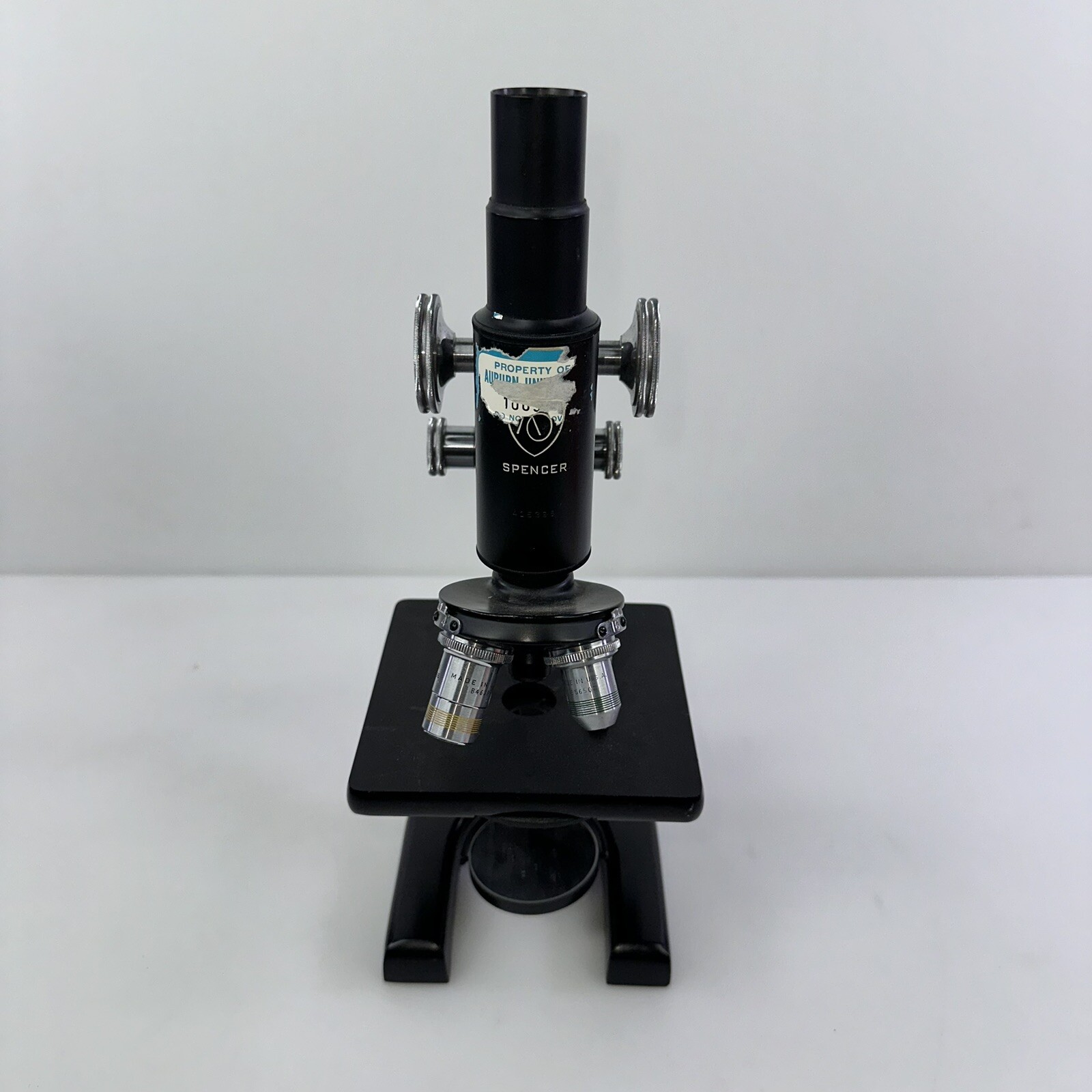 AO Spencer microscope Auburn University