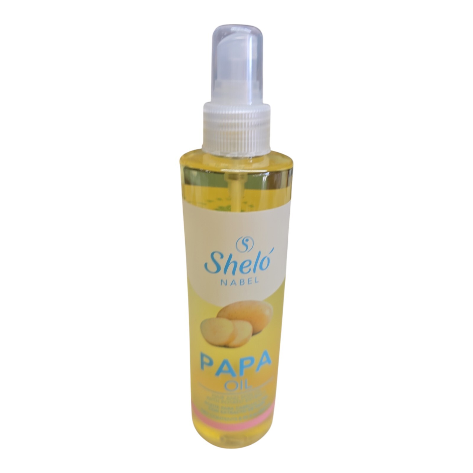SHELO NABEL POTATO OIL 265ML VITALITY TO DRY AND MALTREATED HAIR **Fast SHIPPING