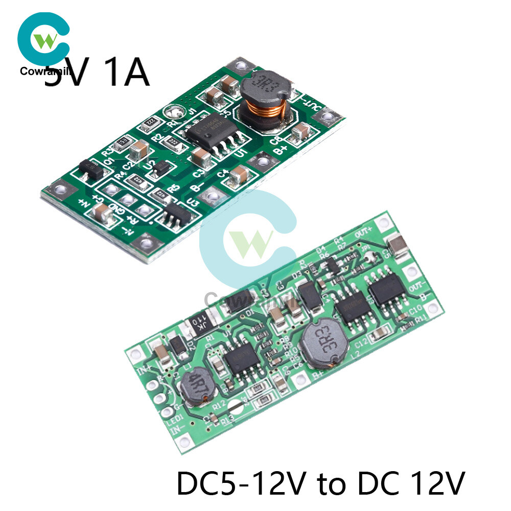 3.7V 18650 Lithium Battery UPS Voltage Converter Charger Boost Module DC 12V