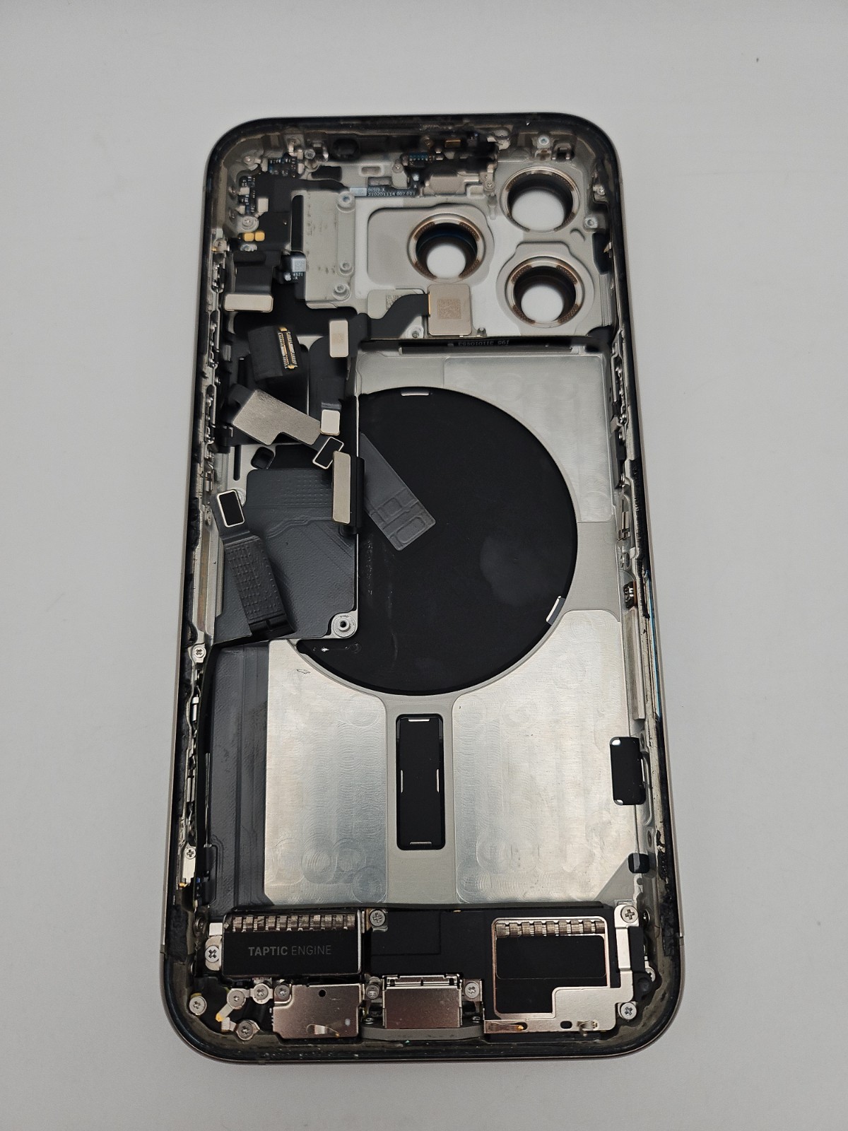 Apple iPhone 15 Pro Max Backhousing Used Replacement Part OEM -Natural Titanium