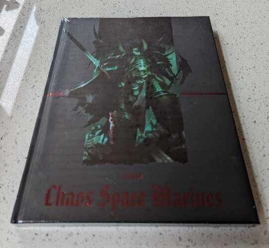 Warhammer 40k Codex Chaos Space Marines Collectors 10th Edition Hardback New