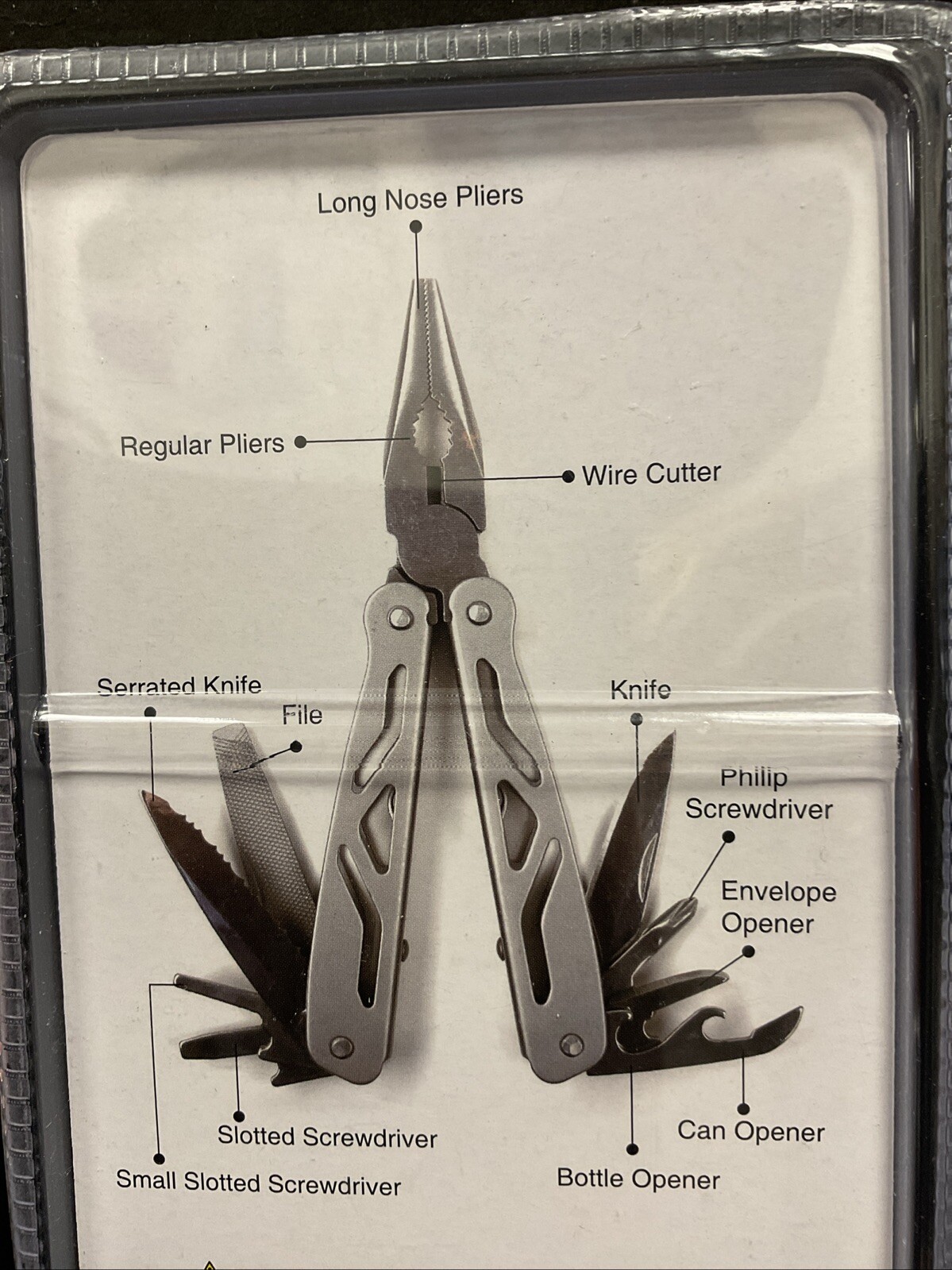 New Tool Bench Hardware 12 Function 12-in-1 Multi-Plier Tool Set Multi-tool