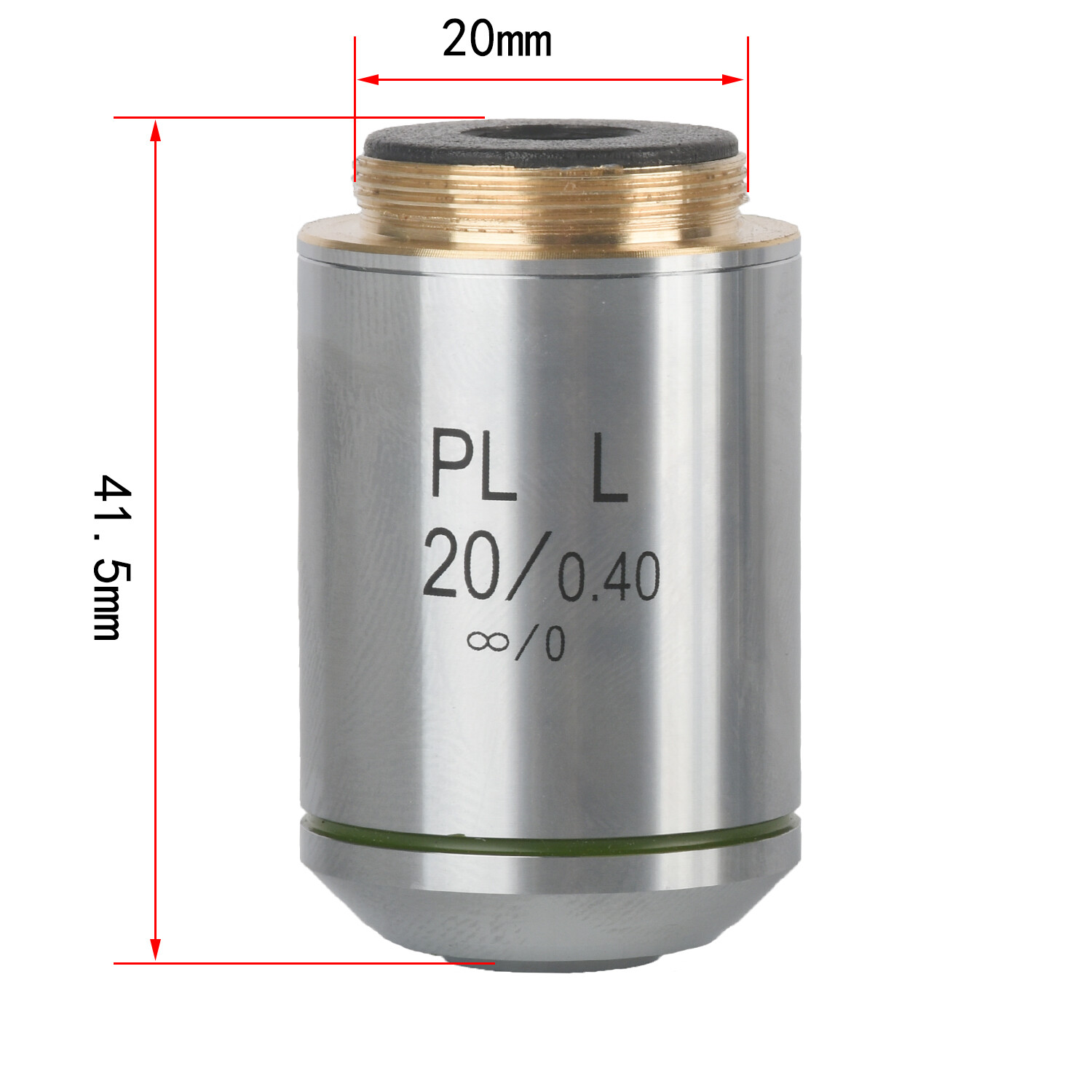 KOPPACE PL20X/WD8.8 Infinity Long Working Distance Installation Port 20mm