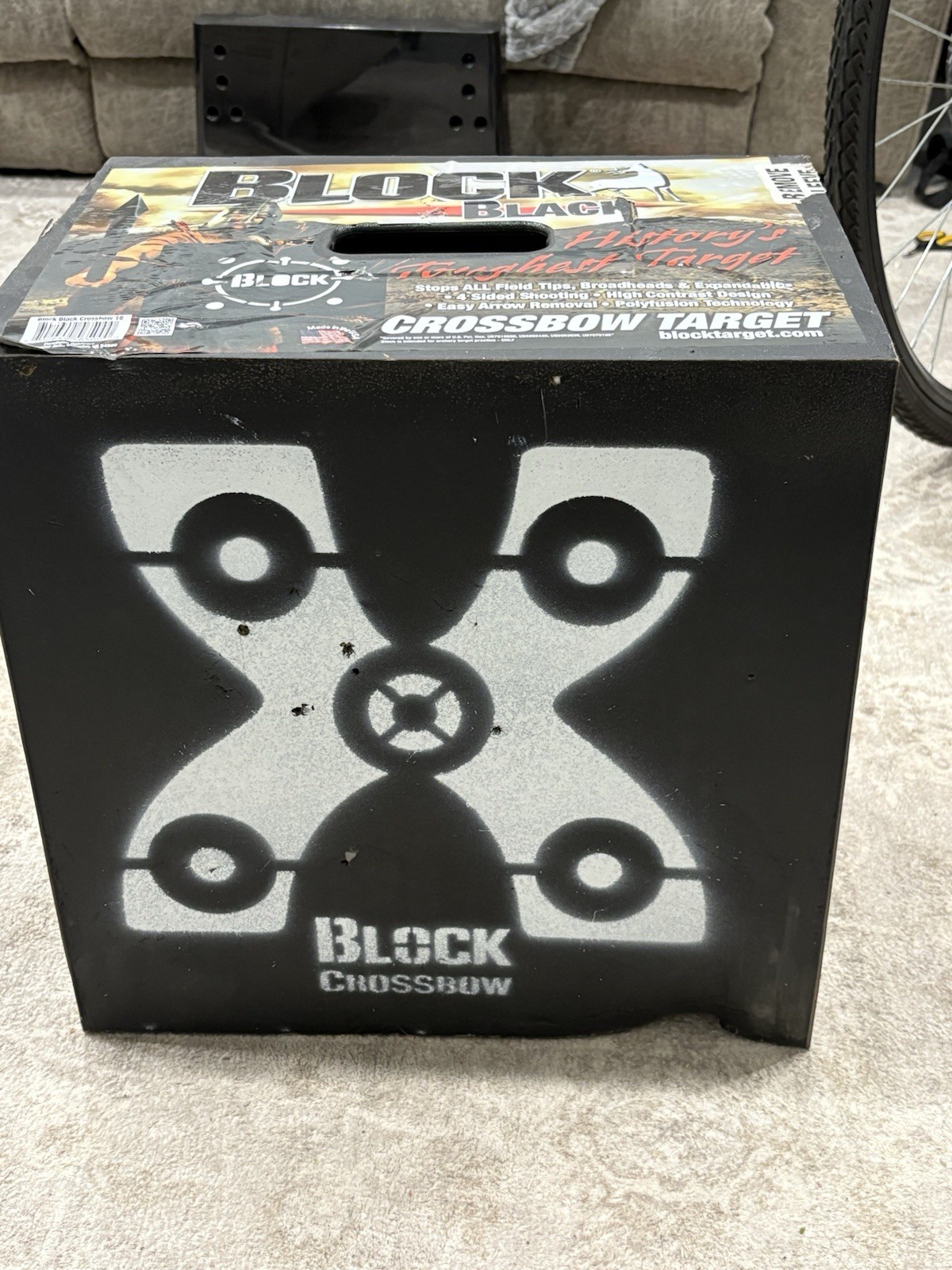 Block Infinity 16inch Crossbow 6 Sided Archery Target