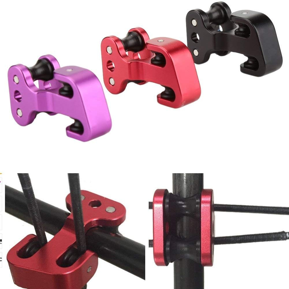 Archery Cable Slide, Compound Bow Cable Slide Bow String Separator Protector Alu