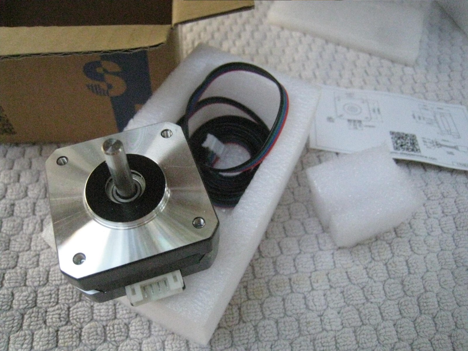 Stepperonline NEMA 17 Stepper motor 17HE08-1004S NEW E-Series Bipolar 1.8deg