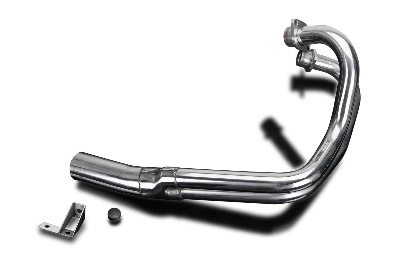 Yamaha XS650SE 1978-1985 Delkevic Stainless 2-1 Exhaust Headers Downpipes