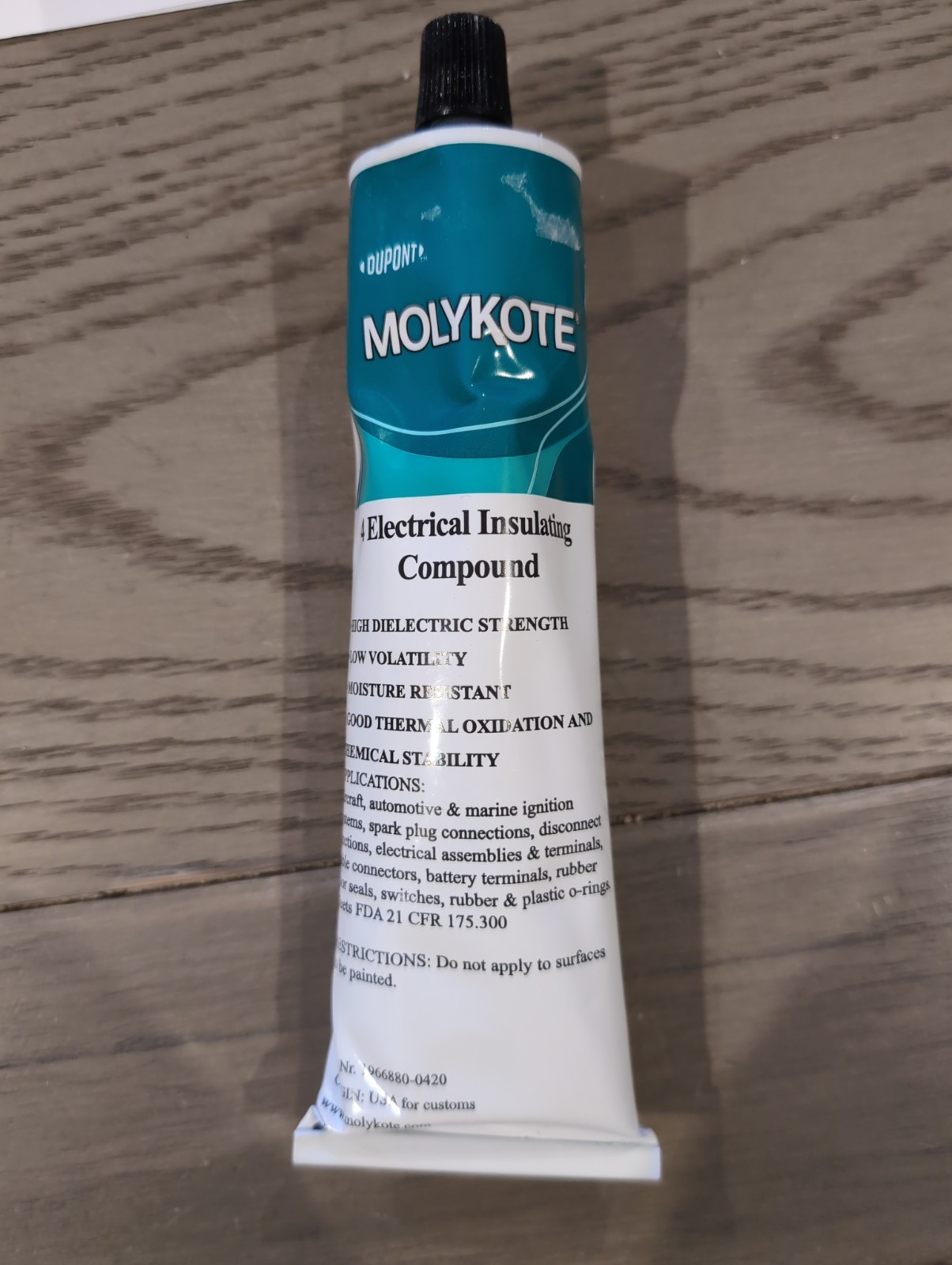 4 Electrical Insulating Compound 150g Molykote Dielectric Lubricant