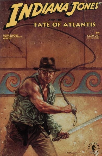 Indiana Jones Fate Of Atlantis Comic Book #1 VERY HIGH GRADE 1991 NEW UNREAD