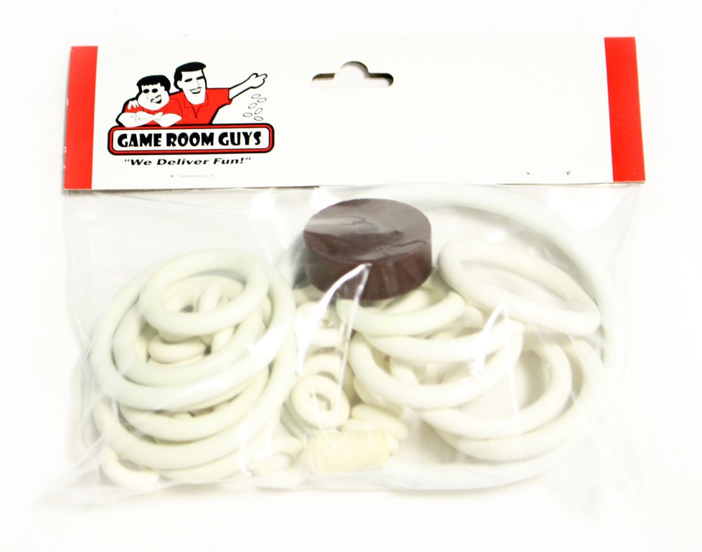 Gottlieb Gypsy Queen Pinball Machine Replacement Repair Rubber Ring Kit White