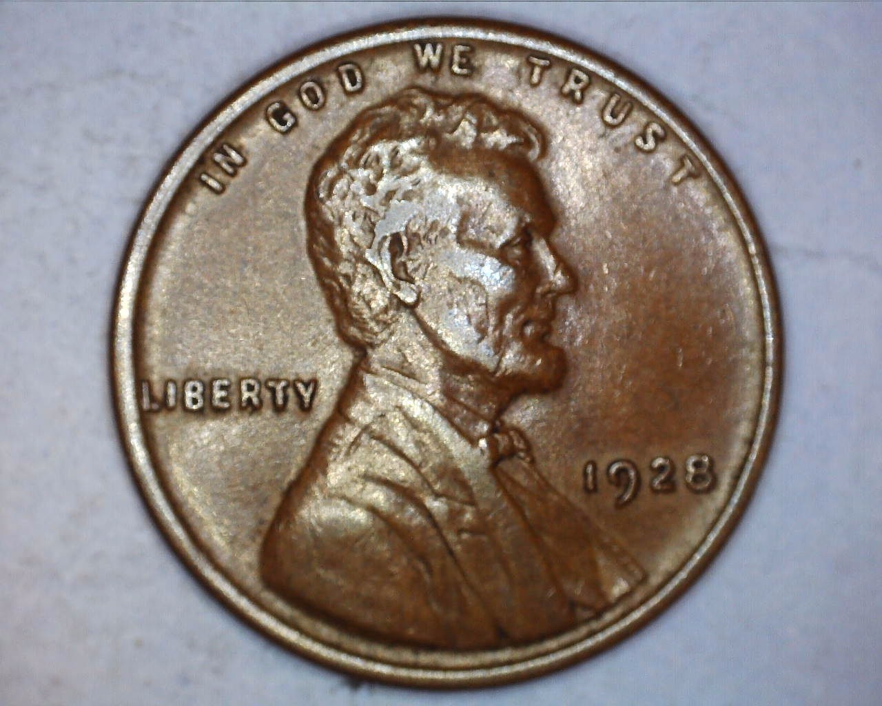 1928  LINCOLN WHEAT  PENNY   XF COND. ** 801-6