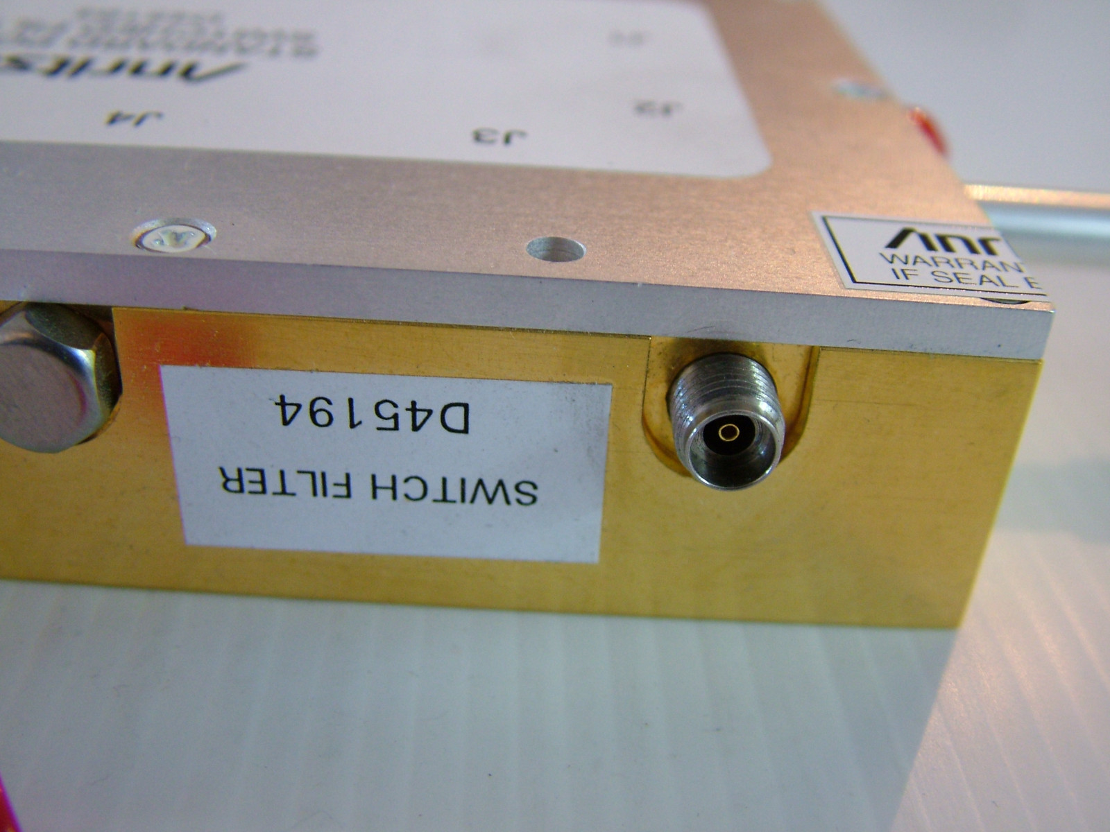Anritsu D45194 standard power switched filter