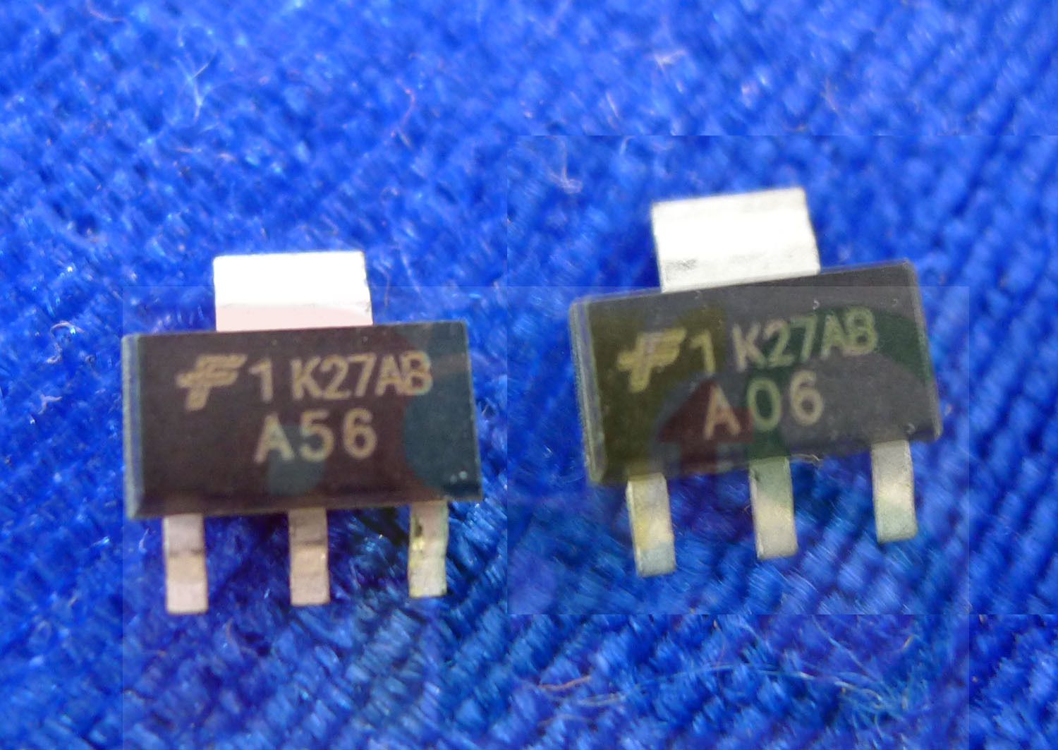 5 pairs PZTA06 PZTA56 NPN TRANSISTOR SOT-223 0.5A 80V NEW m