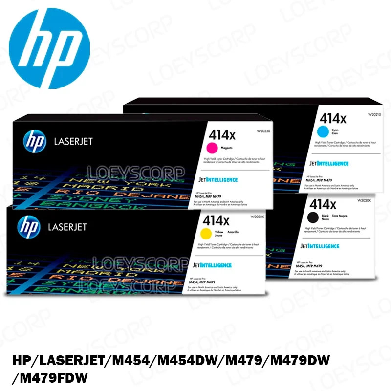 HP 414X  High Yield Toner, Prints Up to 6,000 Pages