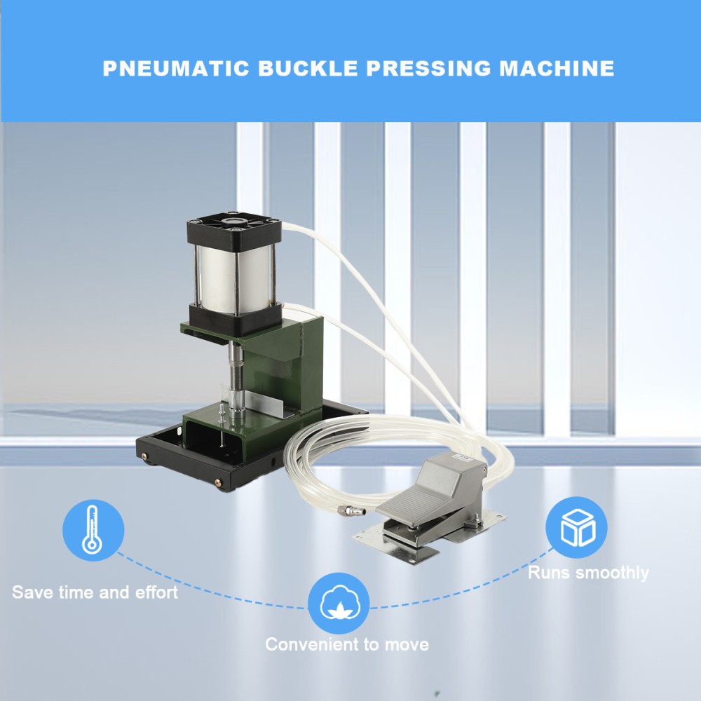 pneumatic eyelet grommet press machine for Tarpaulin Canvas knife scraping cloth