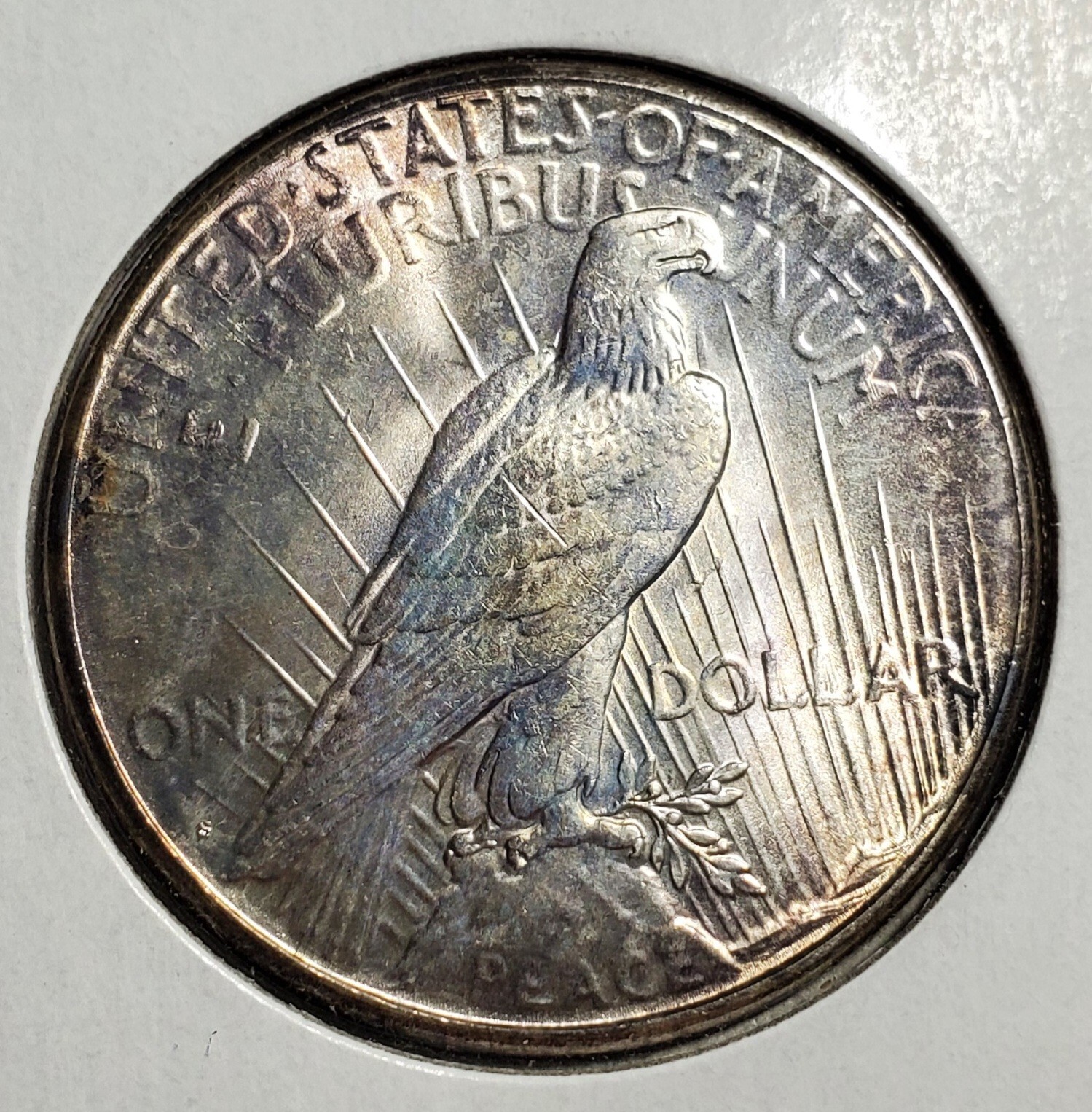 1923-S U.S. Peace Silver Dollar Nice Ch. BU