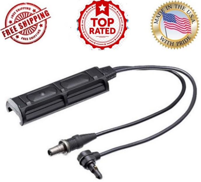 New Surefire Remote Dual Switch for Weaponlight + ATPIAL Laser Device, SR07-D-IT