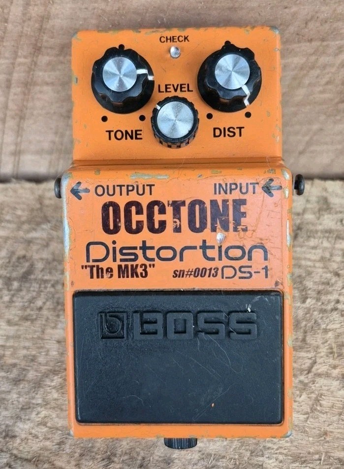Boss, DS-1, OCCTONE-MOD, Distortion, Guitar, Effect Pedal,