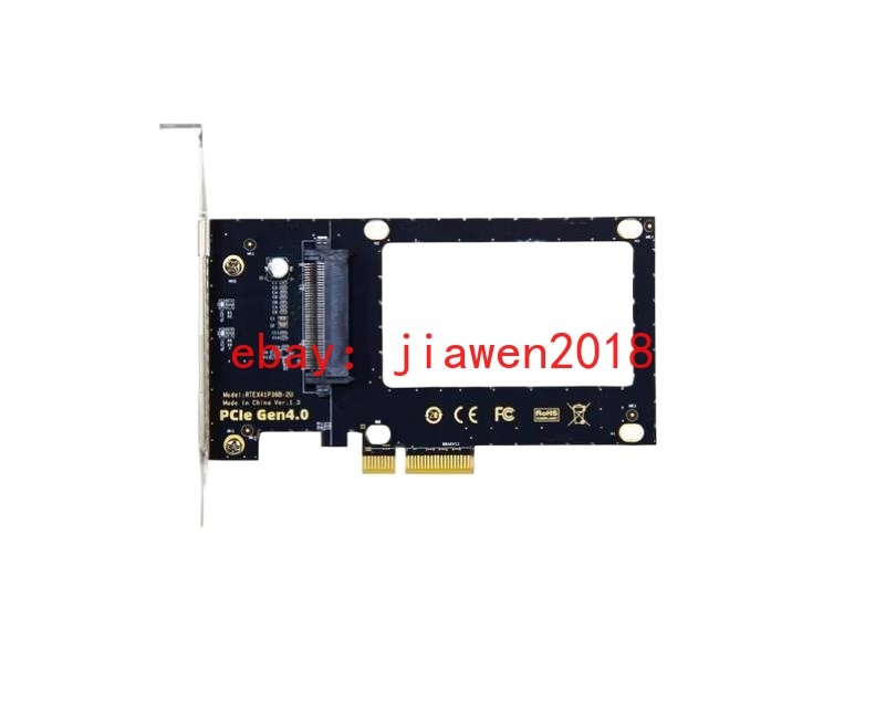 SSD Converter Card U.2 to PCIe Adapter PCI-E 4.0 X4 to 2.5 Inch U.2 SFF-8639