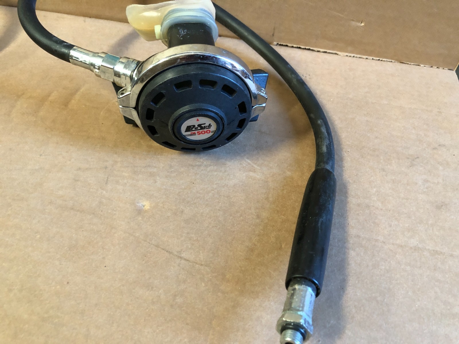 SCUBA DIVING PRE-OWNED VINTAGE PRO SUB DX 500 SECOND STAGE OCTOPUS REGULATOR