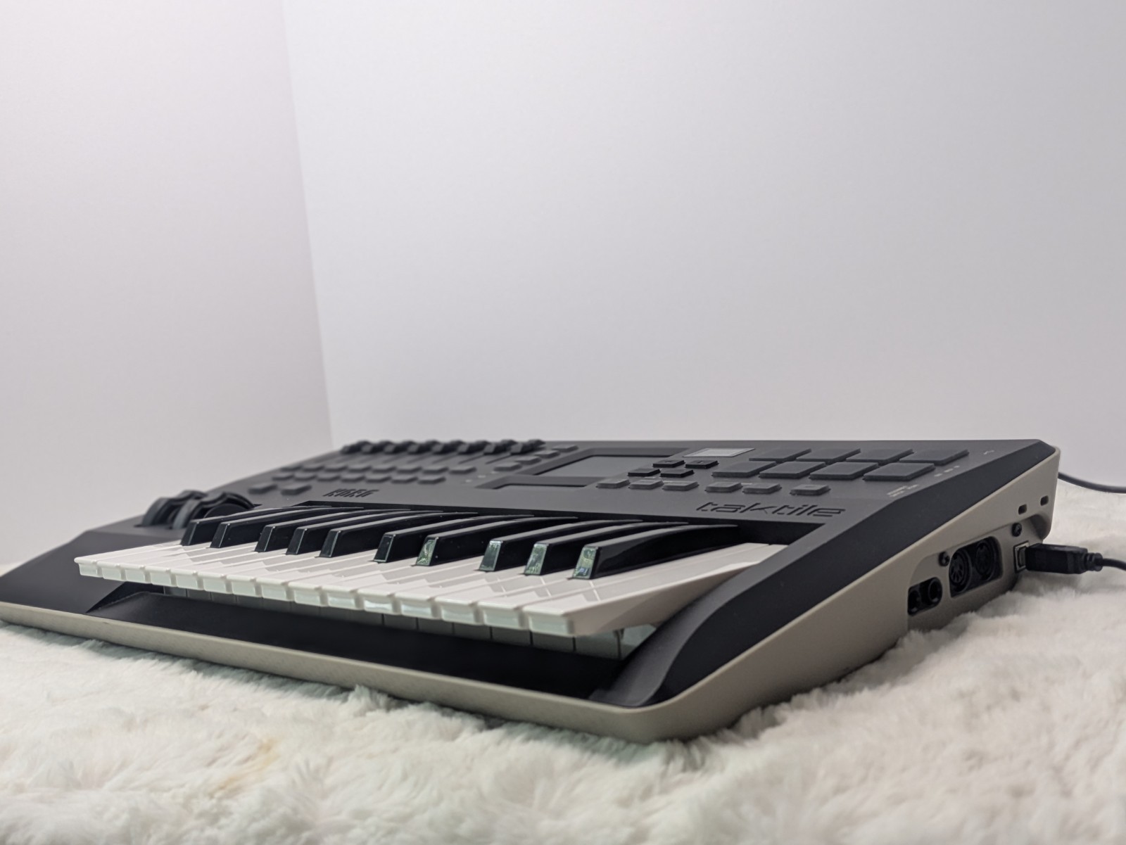 Korg taktile-25 USB MIDI Keyboard Controller 25-Key Touch Pad Tested Works