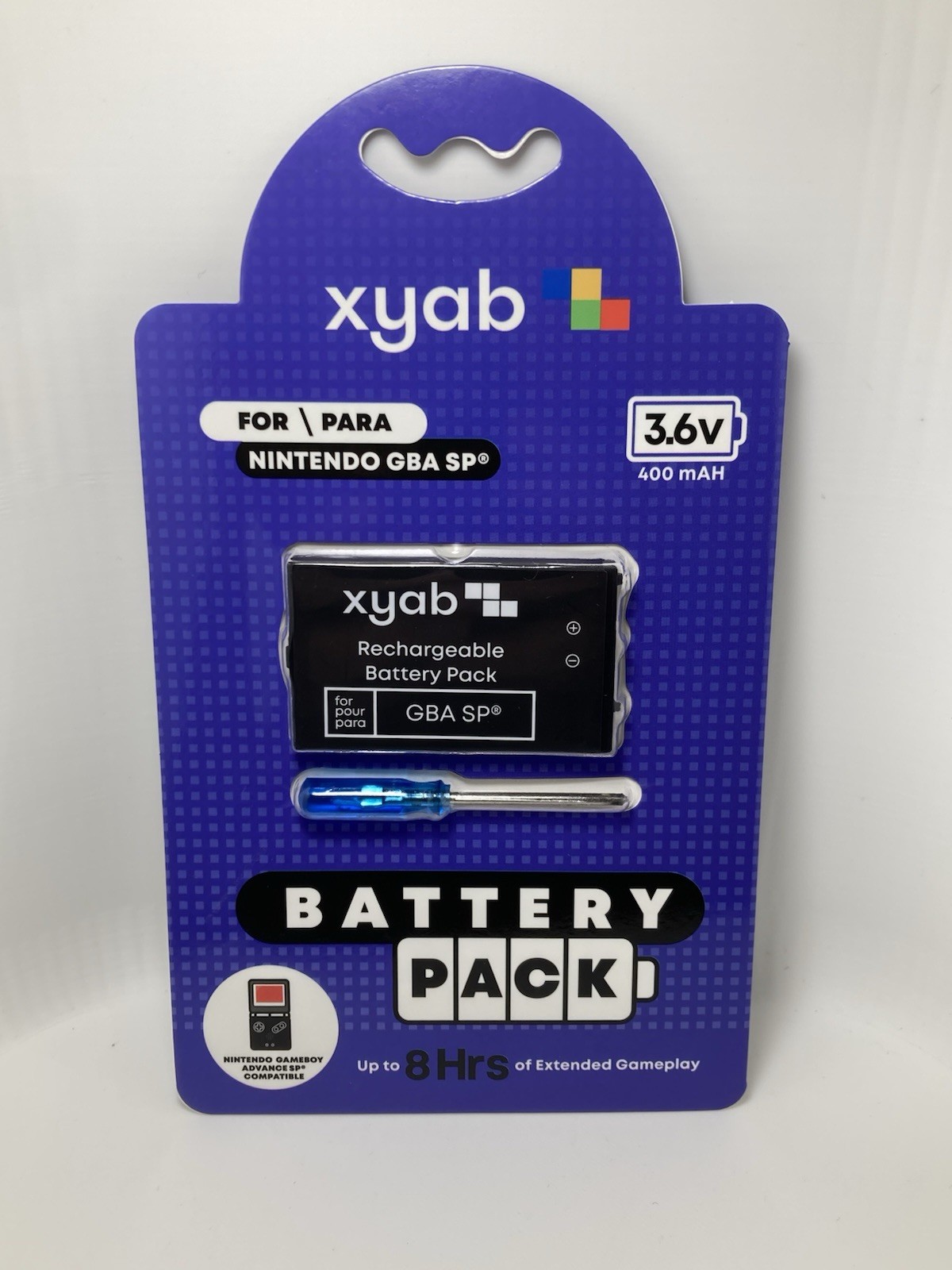 XYAB New Replacement Battery For Game Boy Advance SP 850mAH 3.6v
