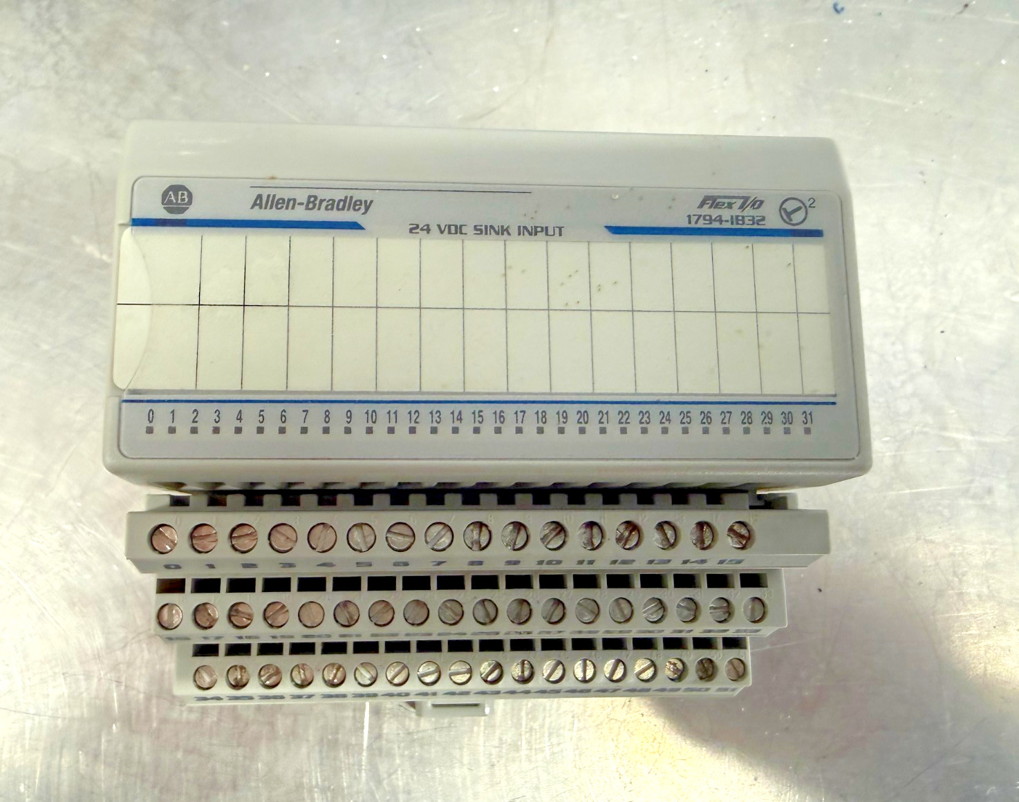 Allen-Bradley 1794-IB32 Flex I/O 24V DC Digital Input Module with 1794-TB32 base