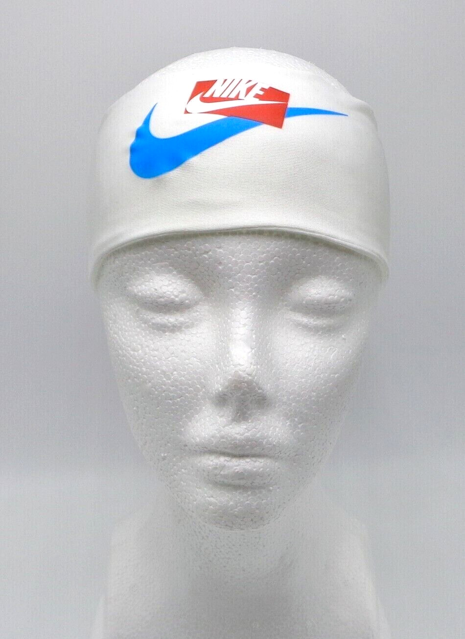 Nike Fury Headband 2.0 Adult Printed White/Chile Red/Photo Blue